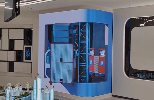 室內裸眼3D-LED屏1